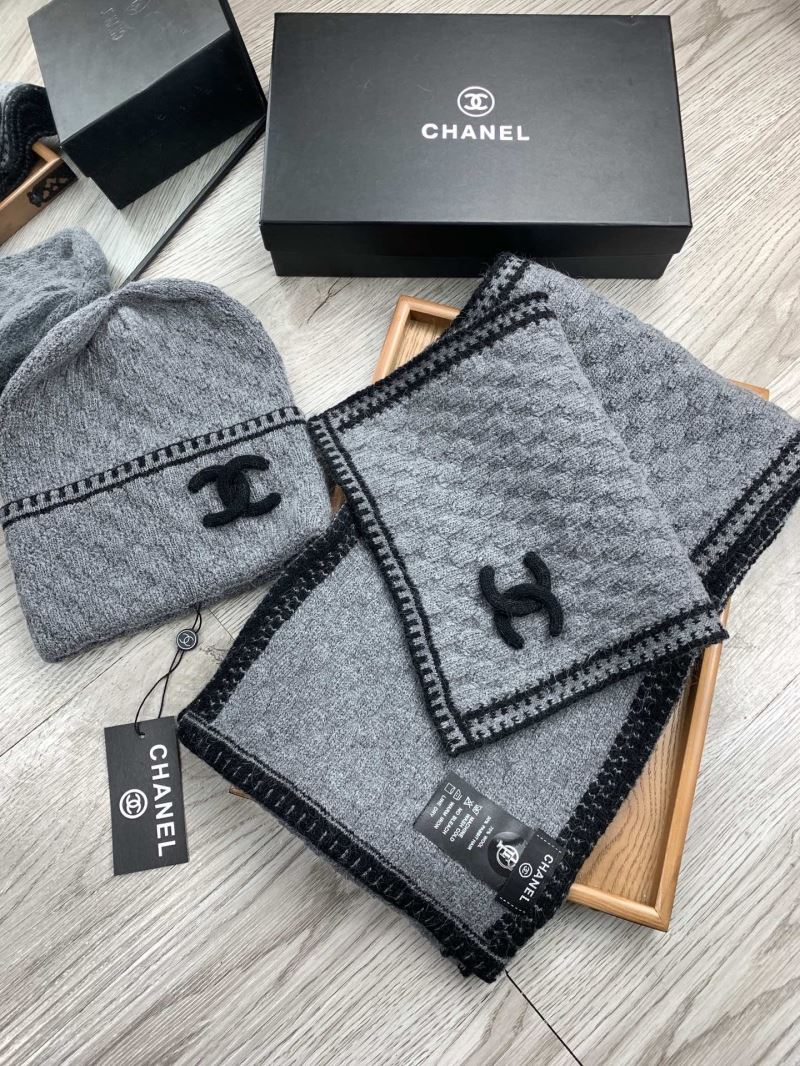 Chanel Caps Scarfs